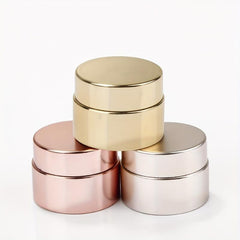 3pcs Leak Proof Cream Jars for Travel Storage Makeup Beauty Products