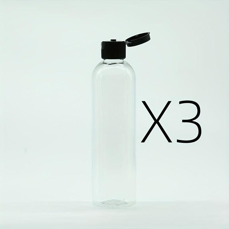 3 4Oz Travel Bottles With Flip Cap Empty Makeup Sample Container 100ml Cap