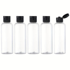 3 4Oz Travel Bottles With Flip Cap Empty Makeup Sample Container 100ml Cap