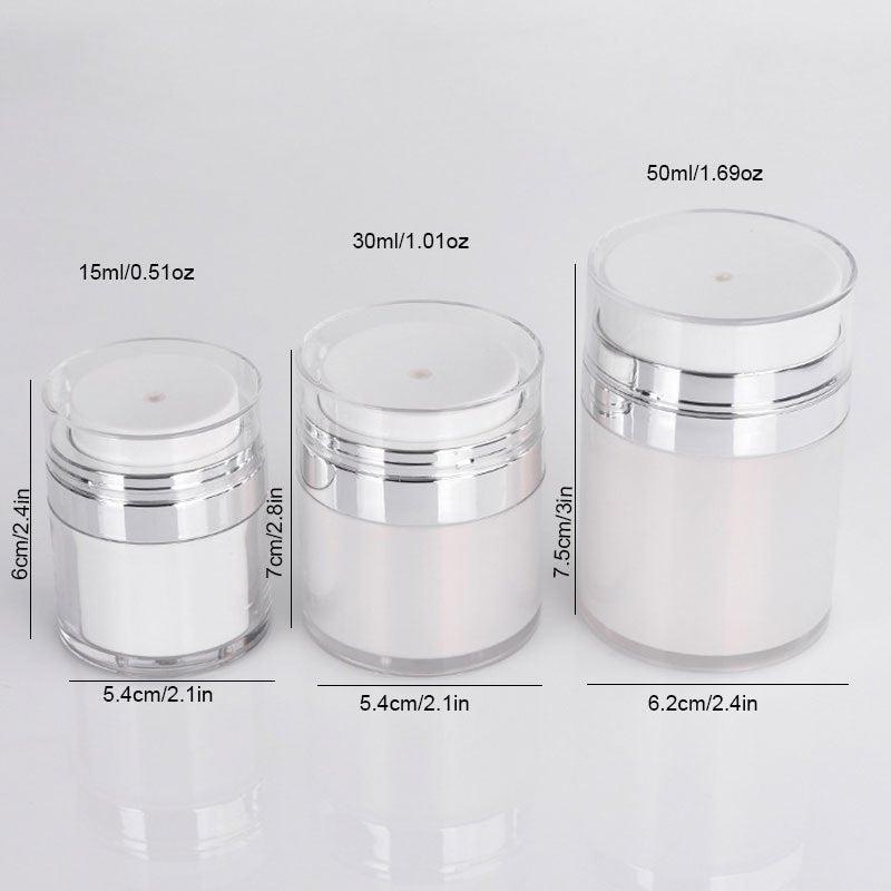 Vacuum Face Cream Bottles Press Type Foundation 50ml