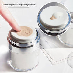 Vacuum Face Cream Bottles Press Type Foundation 50ml