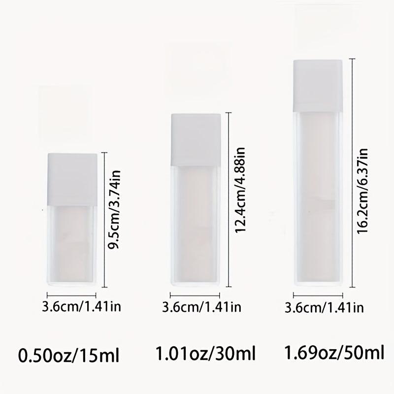 Airless Pump Bottle Travel Size Cosmetic Dispenser 15ML-50ML