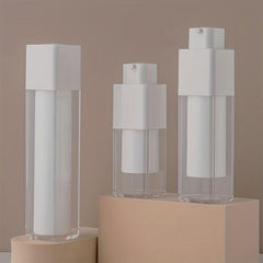 Airless Pump Bottle Travel Size Cosmetic Dispenser 15ML-50ML