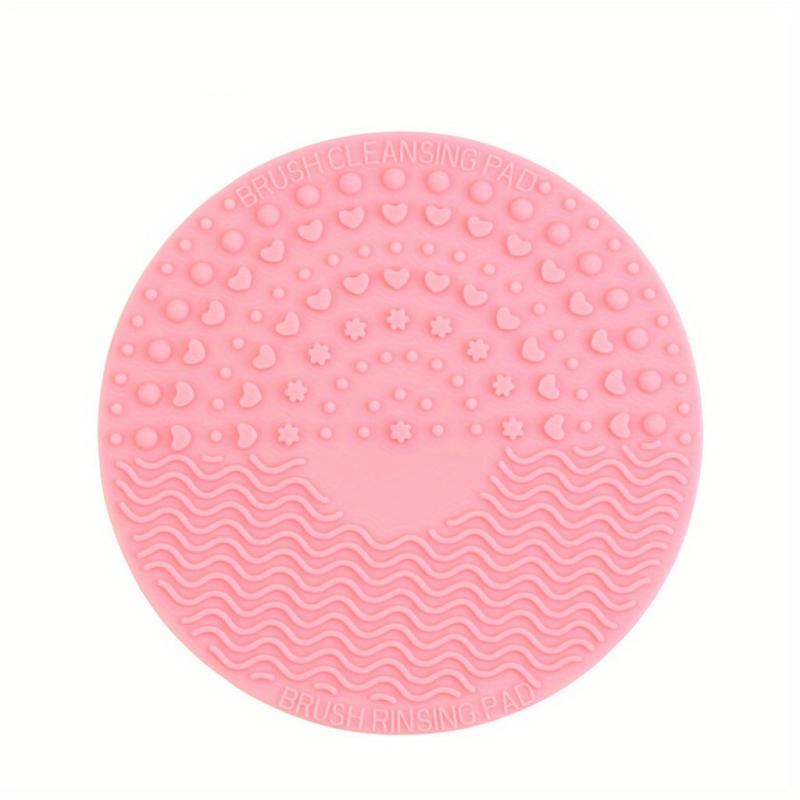 Makeup Brush Cleaner Mat Portable Silicone Scrubber