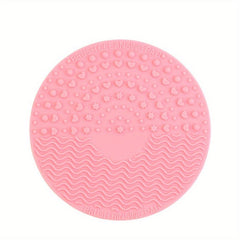 Makeup Brush Cleaner Mat Portable Silicone Scrubber