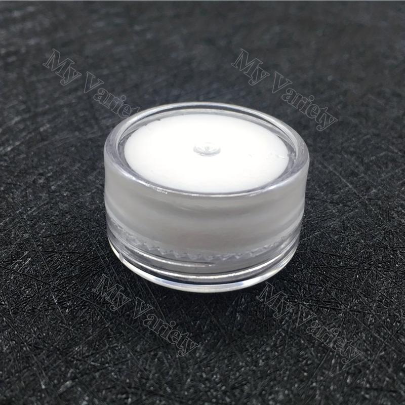 50pcs 3ml Cosmetic Sample Container with Screw Cap Lid