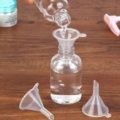 20pcs Mini Funnels Narrow Neck Perfume Funnels Small Funnels Home Use