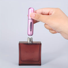 5PCS 5ml Perfume Spray Bottle Portable Atomizer Refillable Mini Bottles