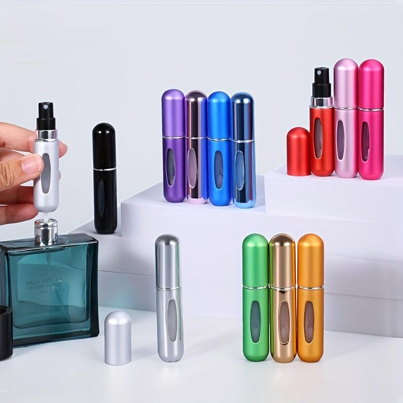 5PCS 5ml Perfume Spray Bottle Portable Atomizer Refillable Mini Bottles