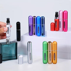 5PCS 5ml Perfume Spray Bottle Portable Atomizer Refillable Mini Bottles