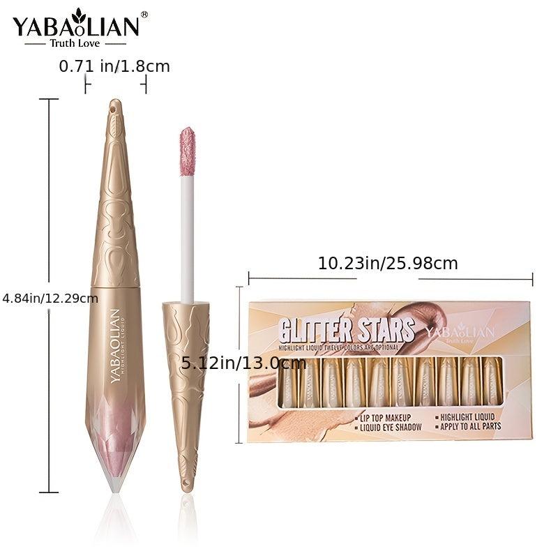 YABAOLIAN Liquid Glitter Highlighter & Brightening Cream