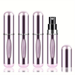 4PCS 5ml Refillable Perfume Atomizer Spray Bottle for Travel