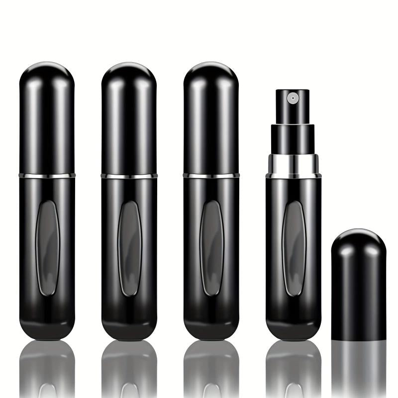 4PCS 5ml Refillable Perfume Atomizer Spray Bottle for Travel