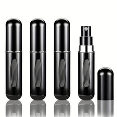 4PCS 5ml Refillable Perfume Atomizer Spray Bottle for Travel