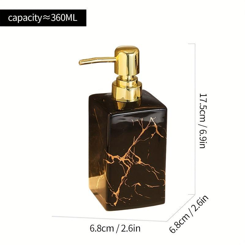 Refillable Soap Dispenser for Hotel & Bathroom Decor