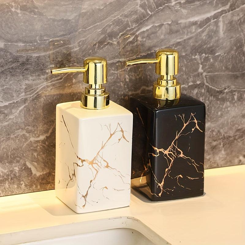 Refillable Soap Dispenser for Hotel & Bathroom Decor