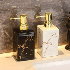 Refillable Soap Dispenser for Hotel & Bathroom Decor