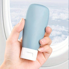 3Pcs Travel Bottles Refillable Squeeze Pouch Leakproof Portable Cosmetic Bottles