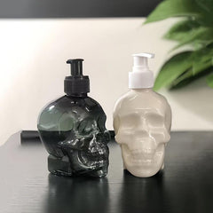 Skull Soap Dispenser 350ml Refillable Bottle Halloween Decoration