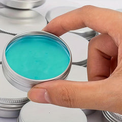 24 Pcs 60ml Aluminum Jars Cosmetic Sample Containers with Screw Cap Lid