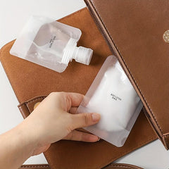 10pcs Travel Containers 30 50 100ml for Toiletries Leak Proof Refillable Bottles