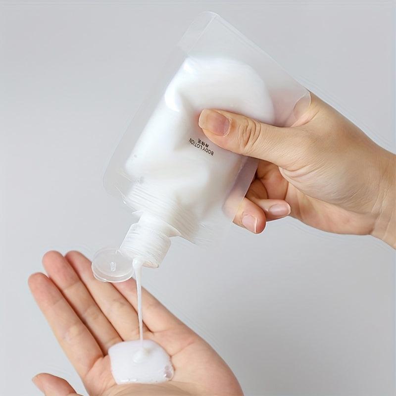 10pcs Travel Containers 30 50 100ml for Toiletries Leak Proof Refillable Bottles