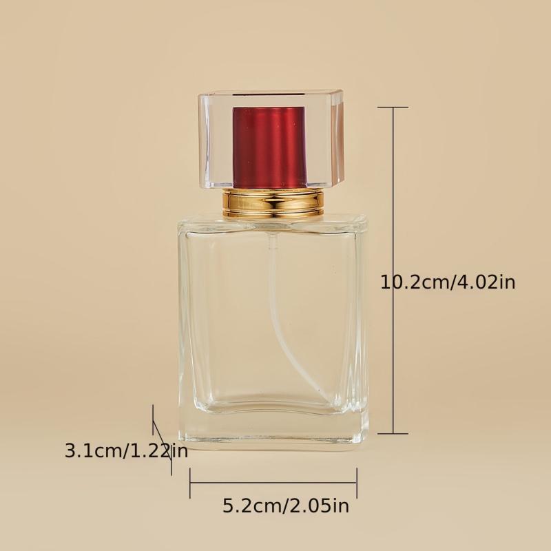 50ml Refillable Perfume Bottle Glass Travel Cosmetics Spray Portable Capacity