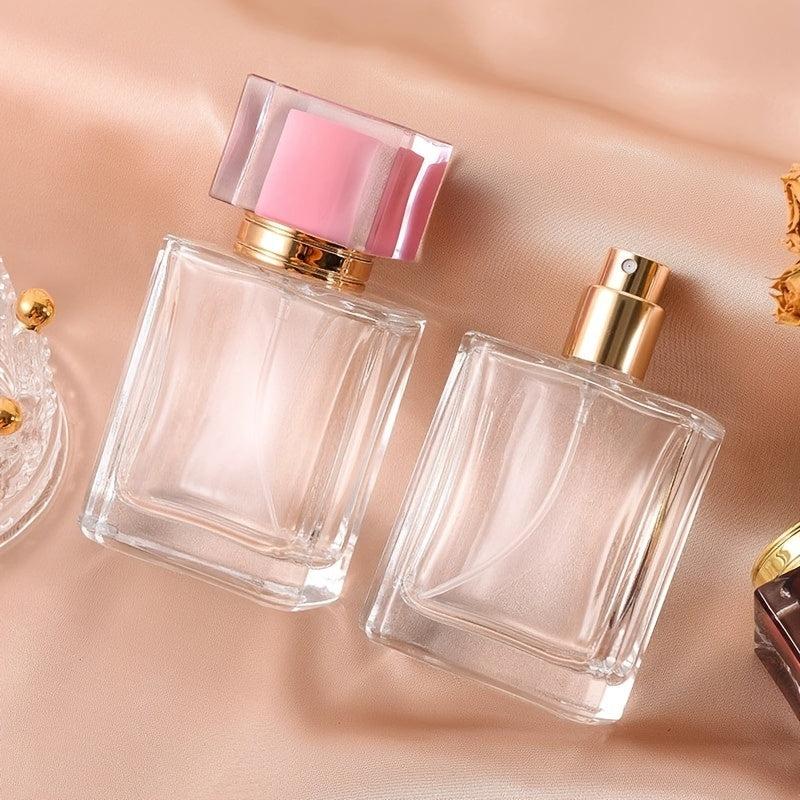 50ml Refillable Perfume Bottle Glass Travel Cosmetics Spray Portable Capacity