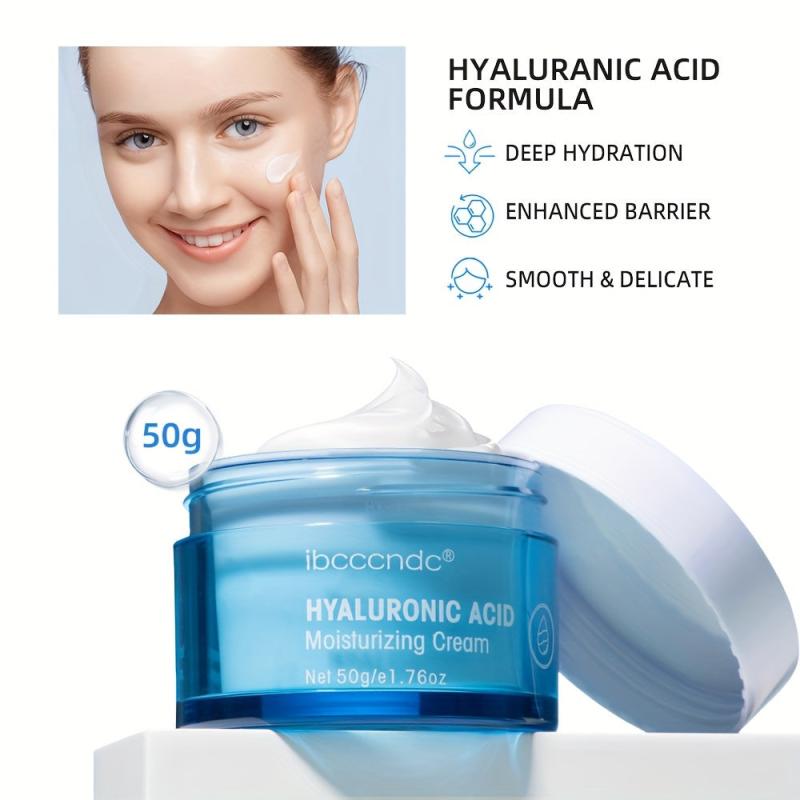 50g Hyaluronic Acid Moisturizing Cream for Hydrated Skin