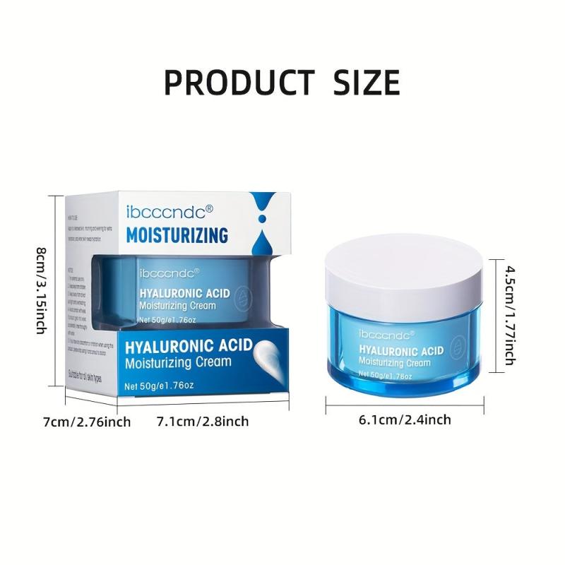50g Hyaluronic Acid Moisturizing Cream for Hydrated Skin