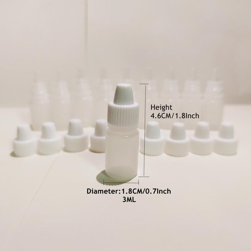 10 pcs 3ML Squeeze Bottle for Tattoo Medicine and Ink