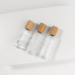 Wooden Cap Rollerball Bottles 10ML