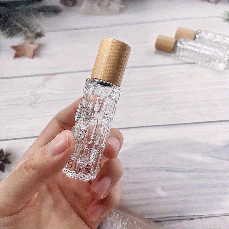 Wooden Cap Rollerball Bottles 10ML
