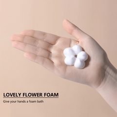 Floral Soap Dispenser 300ml Flower Stamp Liquid Soap Dispenser