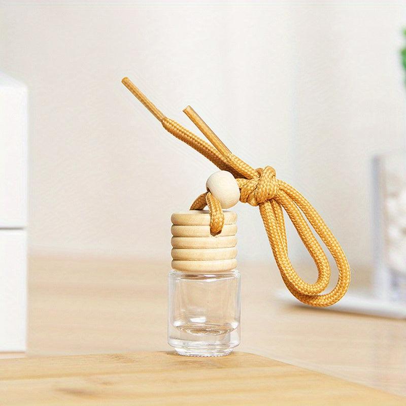 5ml Glass Car Aromatherapy Bottle Pendant Essential Diffuser