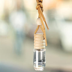5ml Glass Car Aromatherapy Bottle Pendant Essential Diffuser