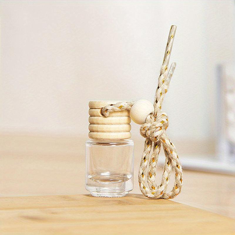 5ml Glass Car Aromatherapy Bottle Pendant Essential Diffuser