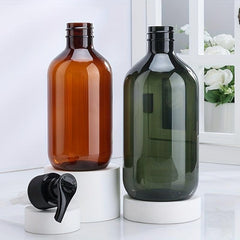 2pcs Pump Bottles 500ml 300ml Empty Plastic Refillable Dispenser Containers