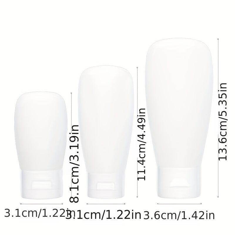 Refillable Cosmetic Soft Tubes Bottles With Flip Cover