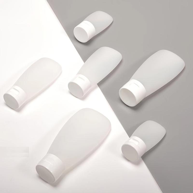 Refillable Cosmetic Soft Tubes Bottles With Flip Cover