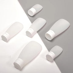 Refillable Cosmetic Soft Tubes Bottles With Flip Cover