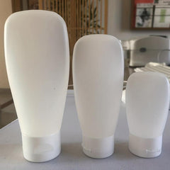 Refillable Cosmetic Soft Tubes Bottles With Flip Cover
