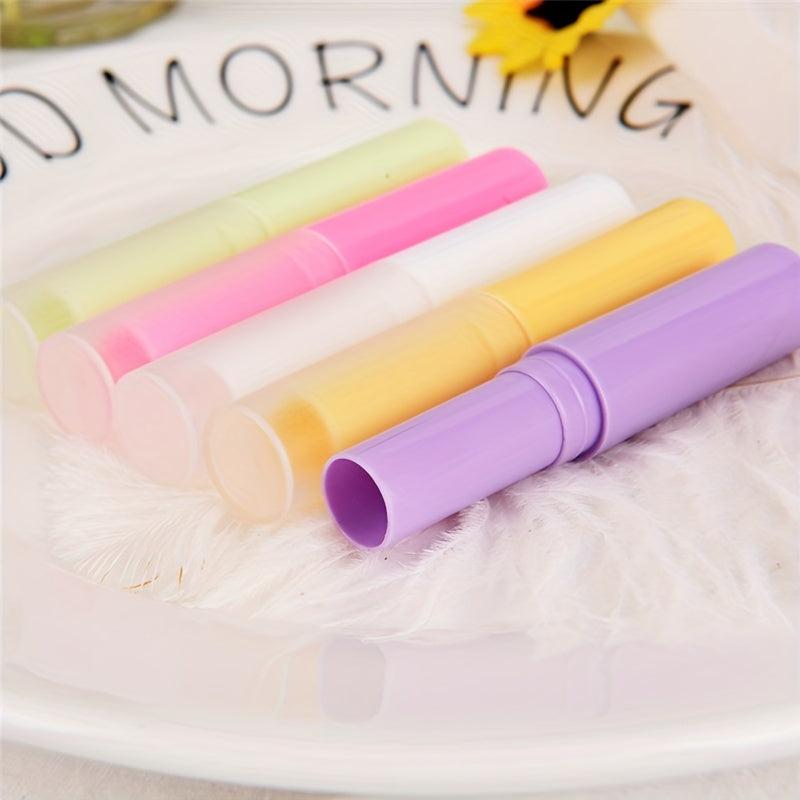 10pcs Travel Lipstick Lip Gloss Containers Convenient Storage Portable