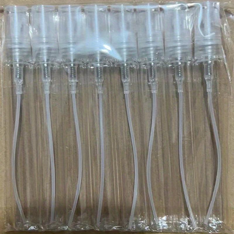 8pcs Mini Glass Spray Bottles for Perfume Samples and Scent Pumping