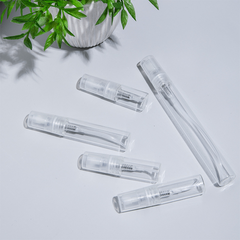 8pcs Mini Glass Spray Bottles for Perfume Samples and Scent Pumping
