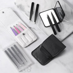 Stainless Steel Eyebrow Clip for Hair Removal and Blackhead Extraction