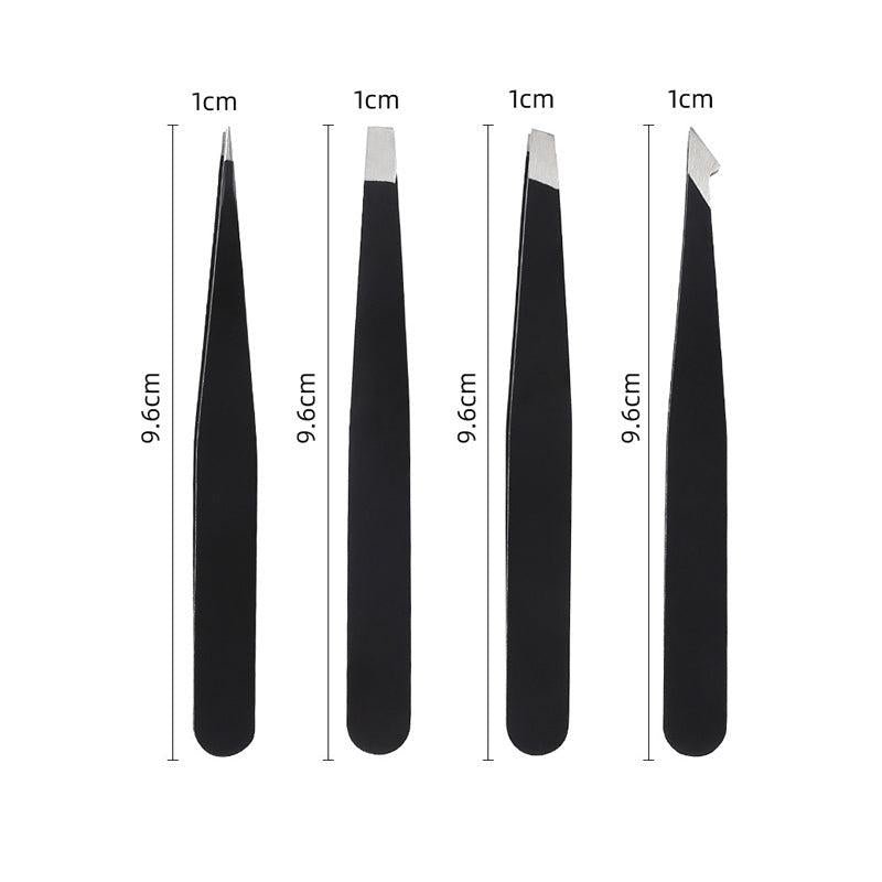 Stainless Steel Eyebrow Clip for Hair Removal and Blackhead Extraction