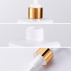 2pcs 300ml Square Soap Dispenser, Bathroom Hand Soap Pump Bottles