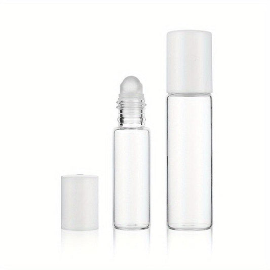Refillable Glass Roll On Bottles for Essential Oils 10ml and 5ml Sizes