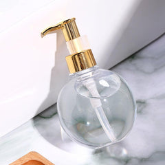 220ml Travel Bottle Clear Lotion Dispenser Press Pump Sub bottling